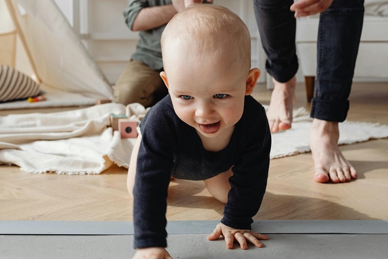 All fours crawling vital for learning wembley